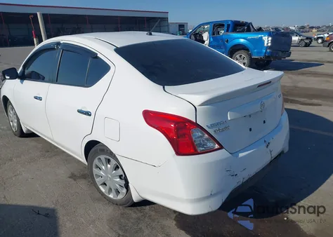 2019 Nissan Versa 1.6 Sv из США, поврежденный, VIN 3N1CN7AP0KL818856